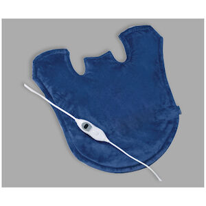 TheraCare Deluxe Shoulder, Neck and Back Moist or Dry Heating Pad, 25" x 26"